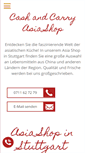 Mobile Screenshot of cashandcarrystuttgart.de